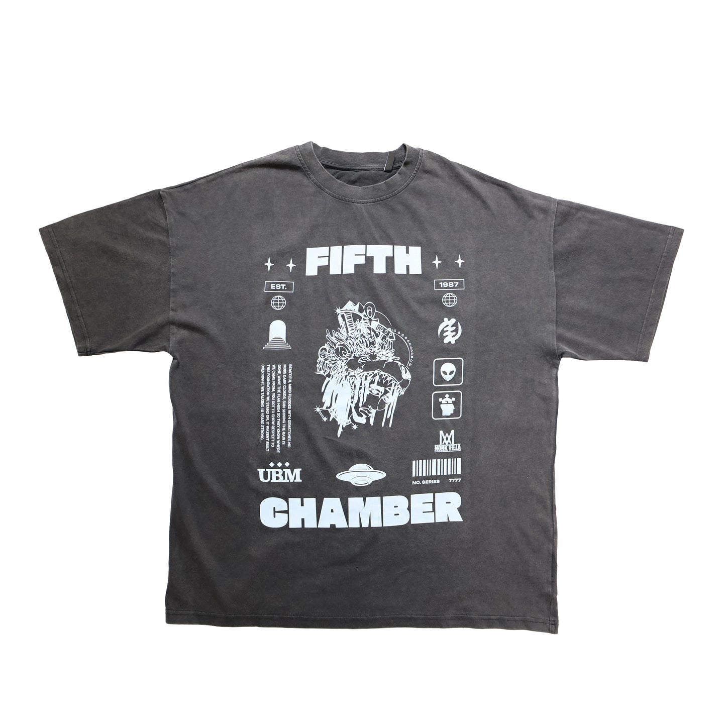 FIFTH CHAMBER Vintage Black Tee + CD